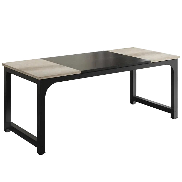 63” Computer Desk, Industrial Workstation for Home Office