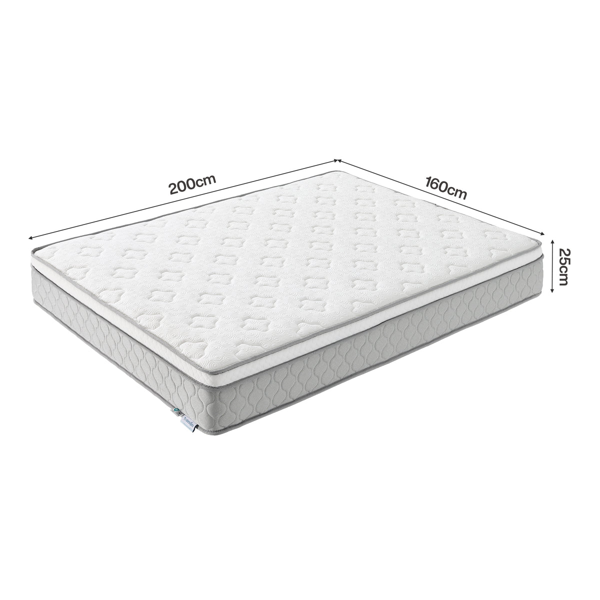 Tribesigns Spring Mattress,Comfortable Supportive Mattress with Durable Coil Core