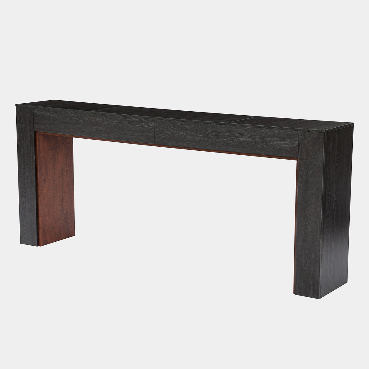 200cm Console Table, Narrow Two-Tone Hallway Table for Living Room