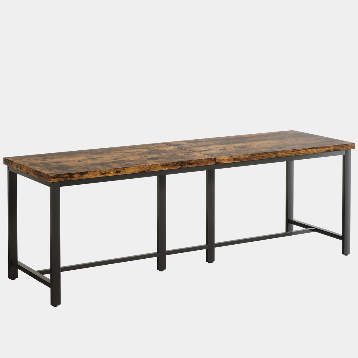 Tribesigns 200cm-long computer desk, office desk for two people