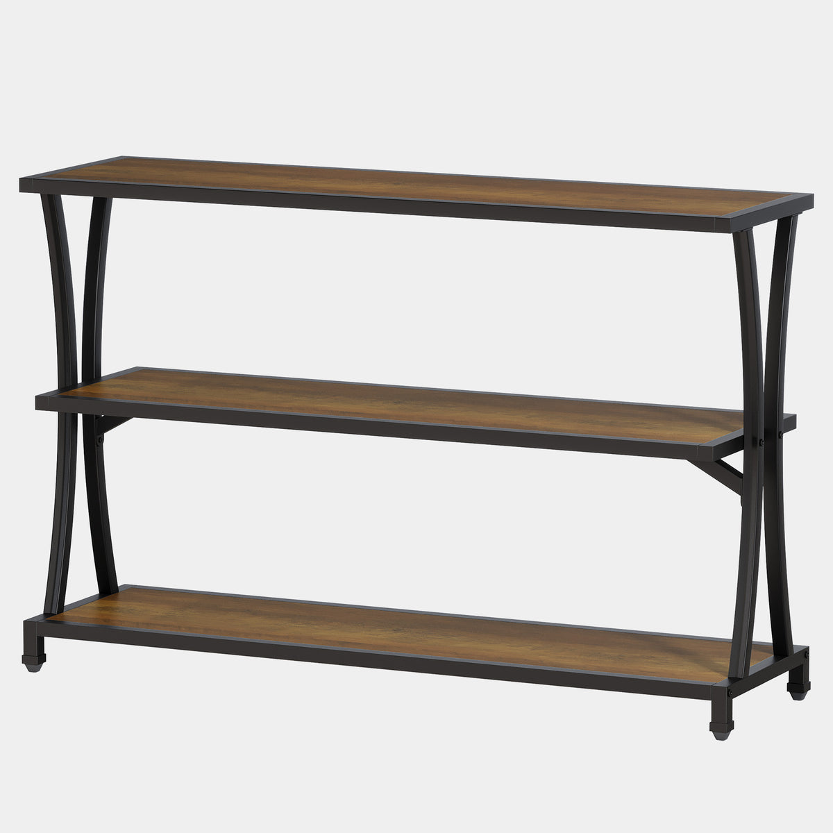 Tribesigns 3-shelf console table, narrow hall table for the living room