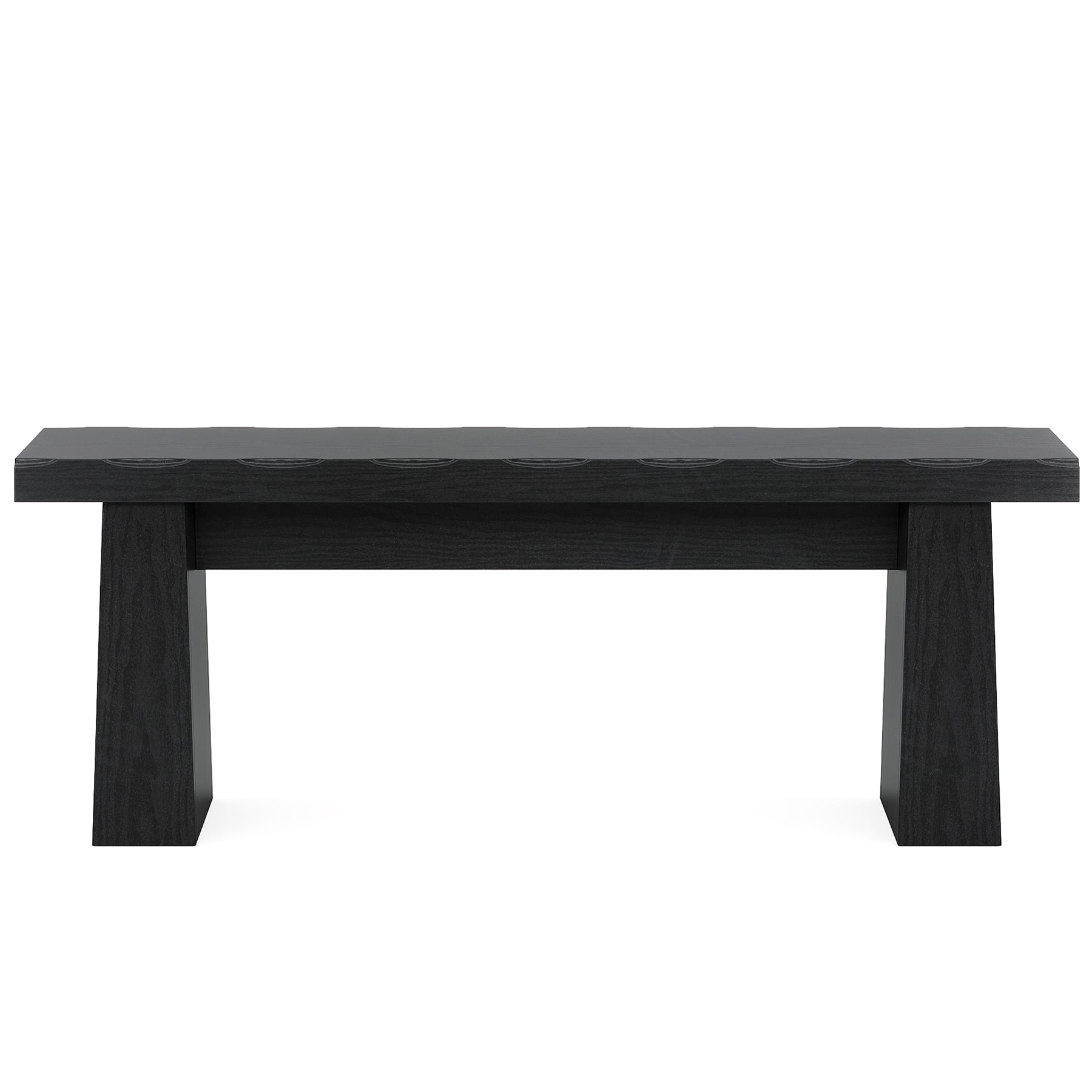 White background image of Tribesigns's 47" Entryway Bench, Wooden Dining Table Bench End of Bed Bench.