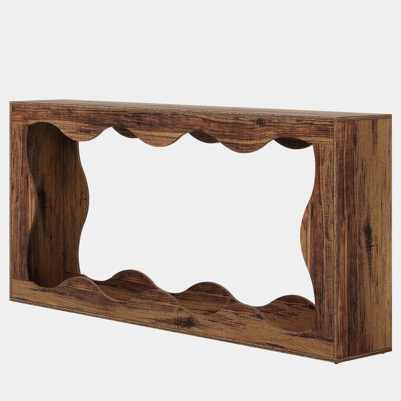160cm Console Table, Farmhouse Entryway Table Couch Table Behind Sofa