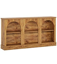 63" Farmhouse Console Table - 3-Tier Sofa Table with Storage