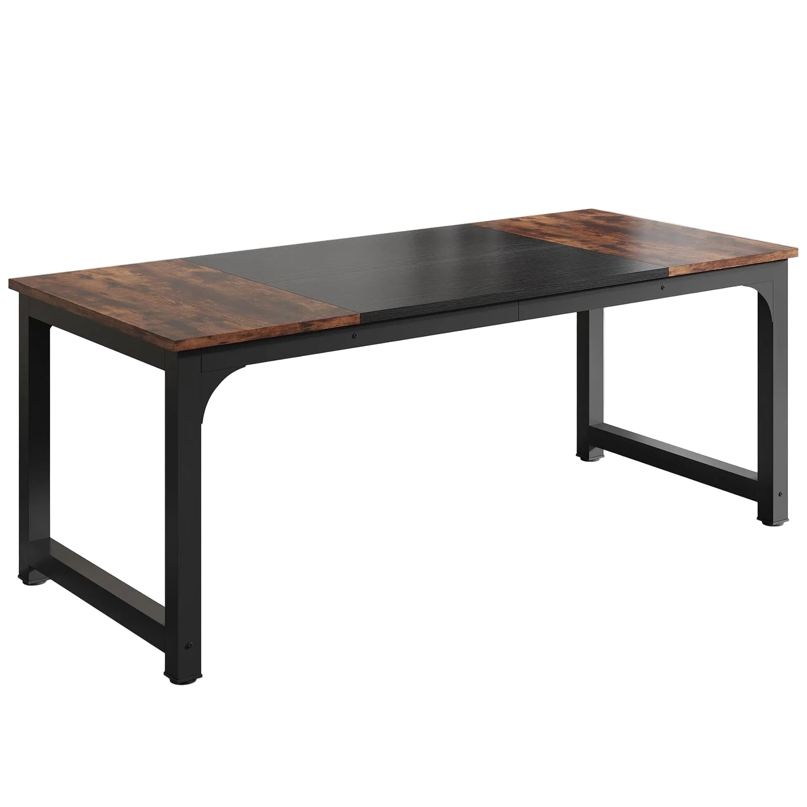 Modern Conference Table - Rectangular Meeting Desk for Computer Use#Size_63"