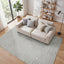 Tribesigns Geometric Low-Pile Rug, Non-Slip Backing, Machine Washable Up to 30°C, OEKO-TEX Certified