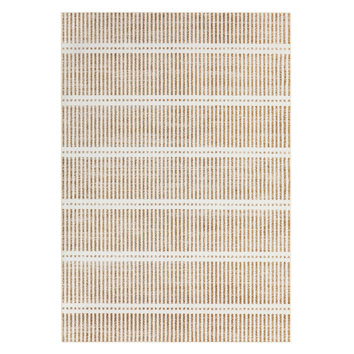 Tribesigns Ultra-Thin Washable Rugs 160 x 230/200 x 300 cm, Non-Slip Striped Country-Style Rugs for the Living Room and Bedroom, OEKO-TEX Certified