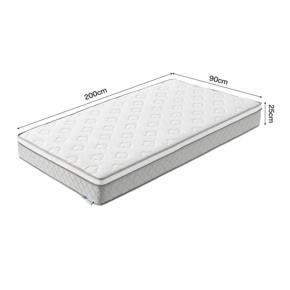 Tribesigns Spring Mattress,Comfortable Supportive Mattress with Durable Coil Core