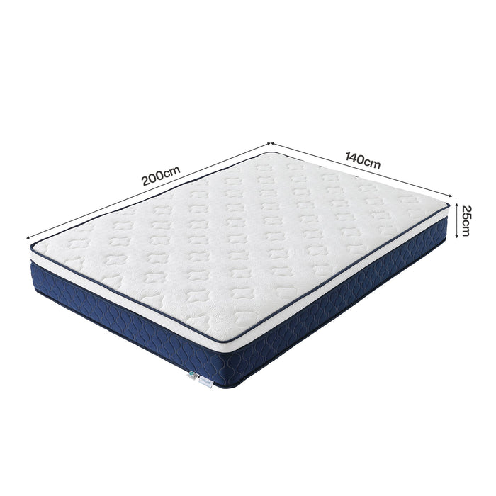 Tribesigns 9-zone pocket spring mattress with memory foam and a Lyocell cover
