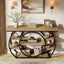 Tribesigns 47" Console Table, 5-Tier Industrial Entryway Table with Metal Frame
