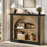 3-Tier Console Table, 43.3" Sofa Entryway Table with Storage 3