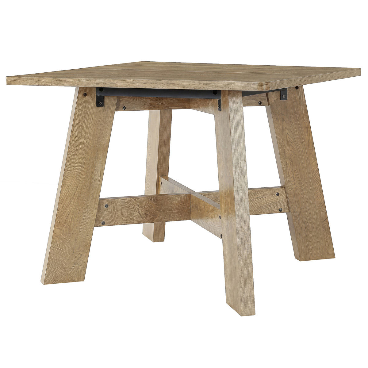 100cm Square Dining Table, Rustic Kitchen Table for 4