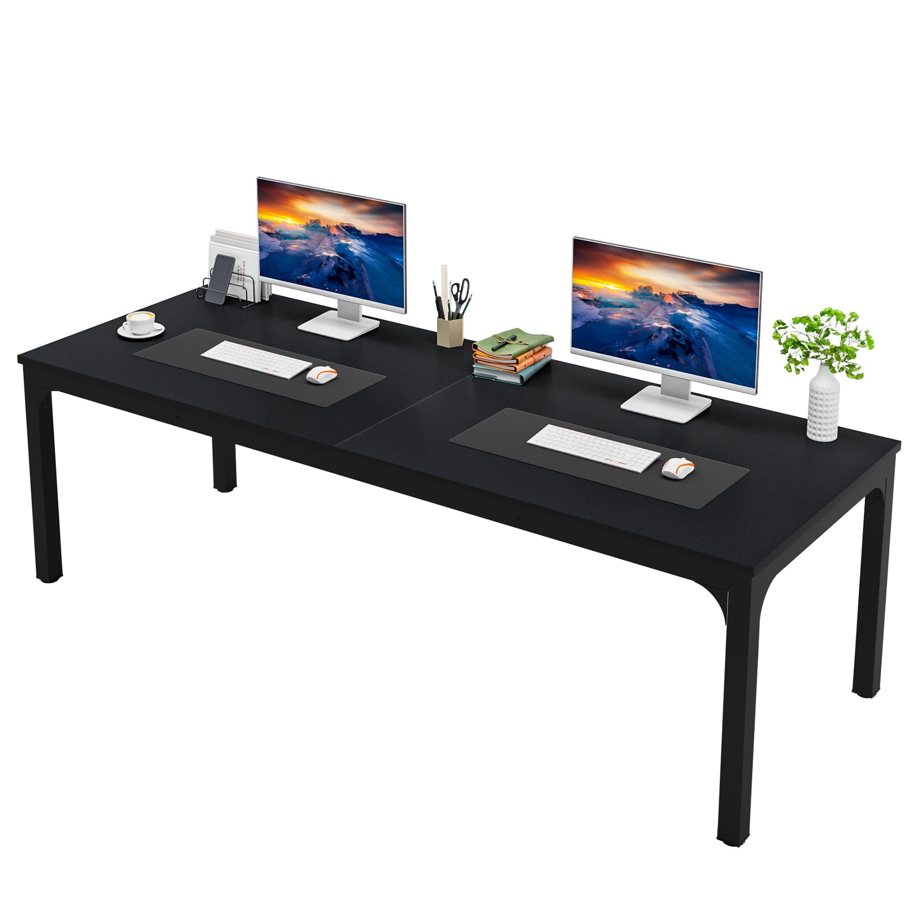 78.7" Rectangle Executive Desk,  Computer Desk 6FT Conference Table