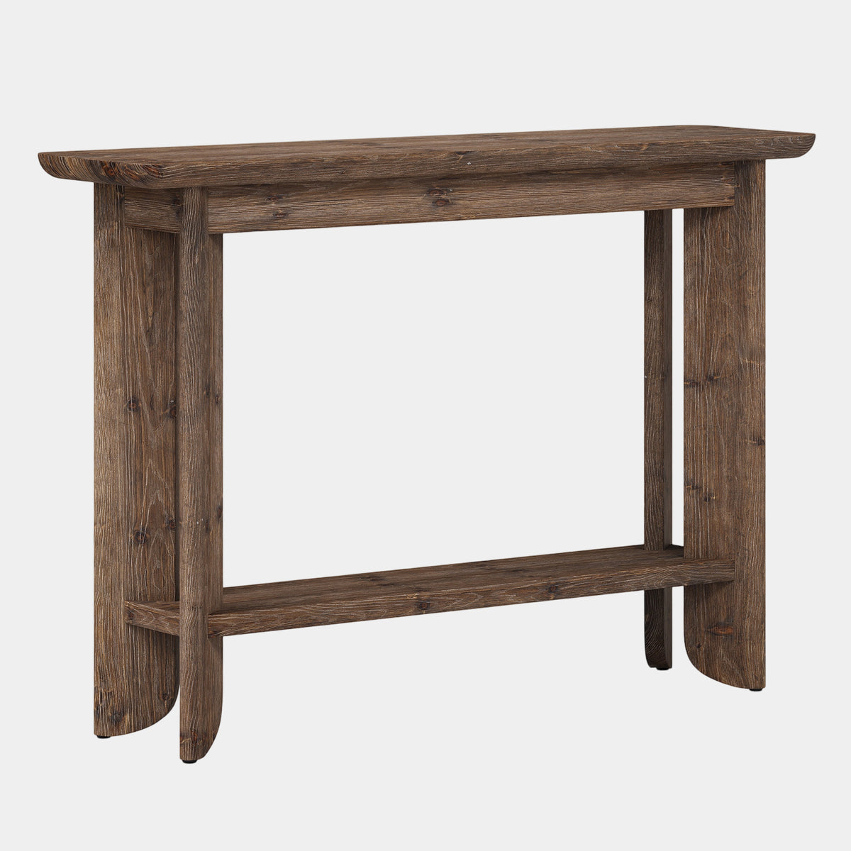 105cm Farmhouse Console Table, Narrow Sofa Table with Storage for Hallway Entryway