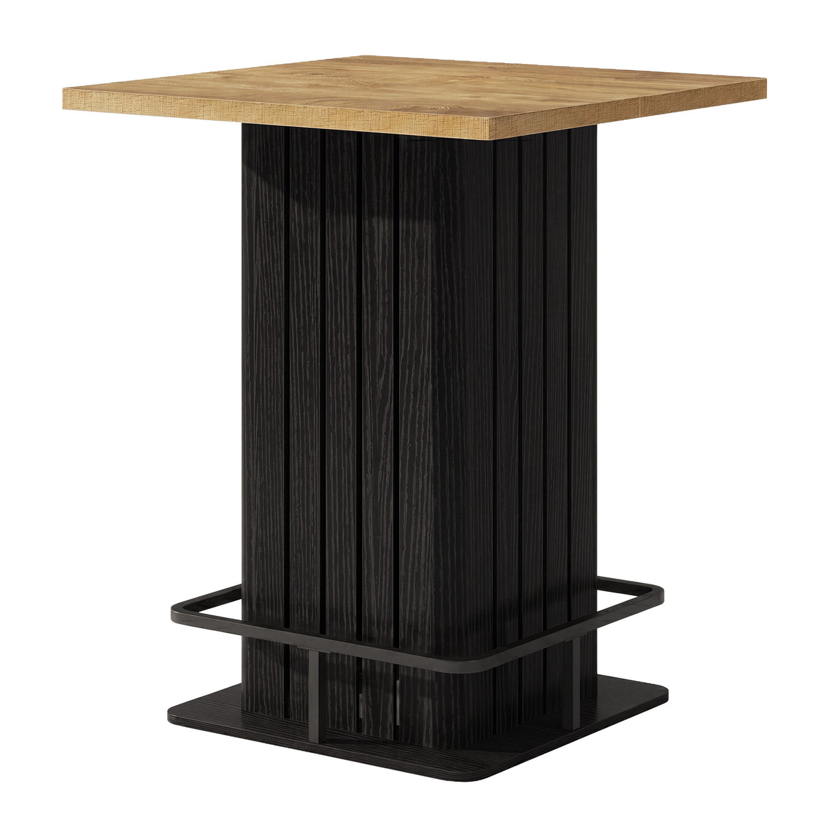 96cm Square Bar Table, Counter-Height Dining Table for Home Kitchen