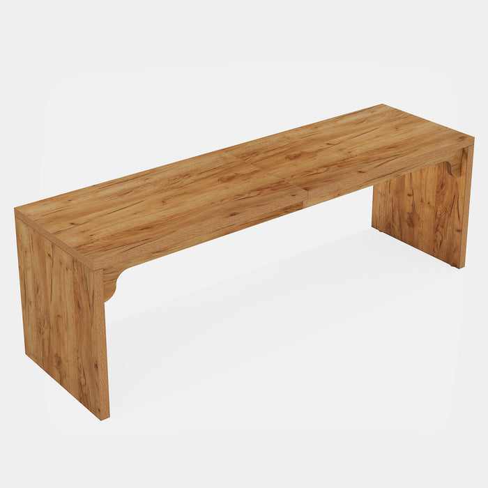 180 cm Tribesigns Dining Table, Modern Kitchen Table with Sturdy Base