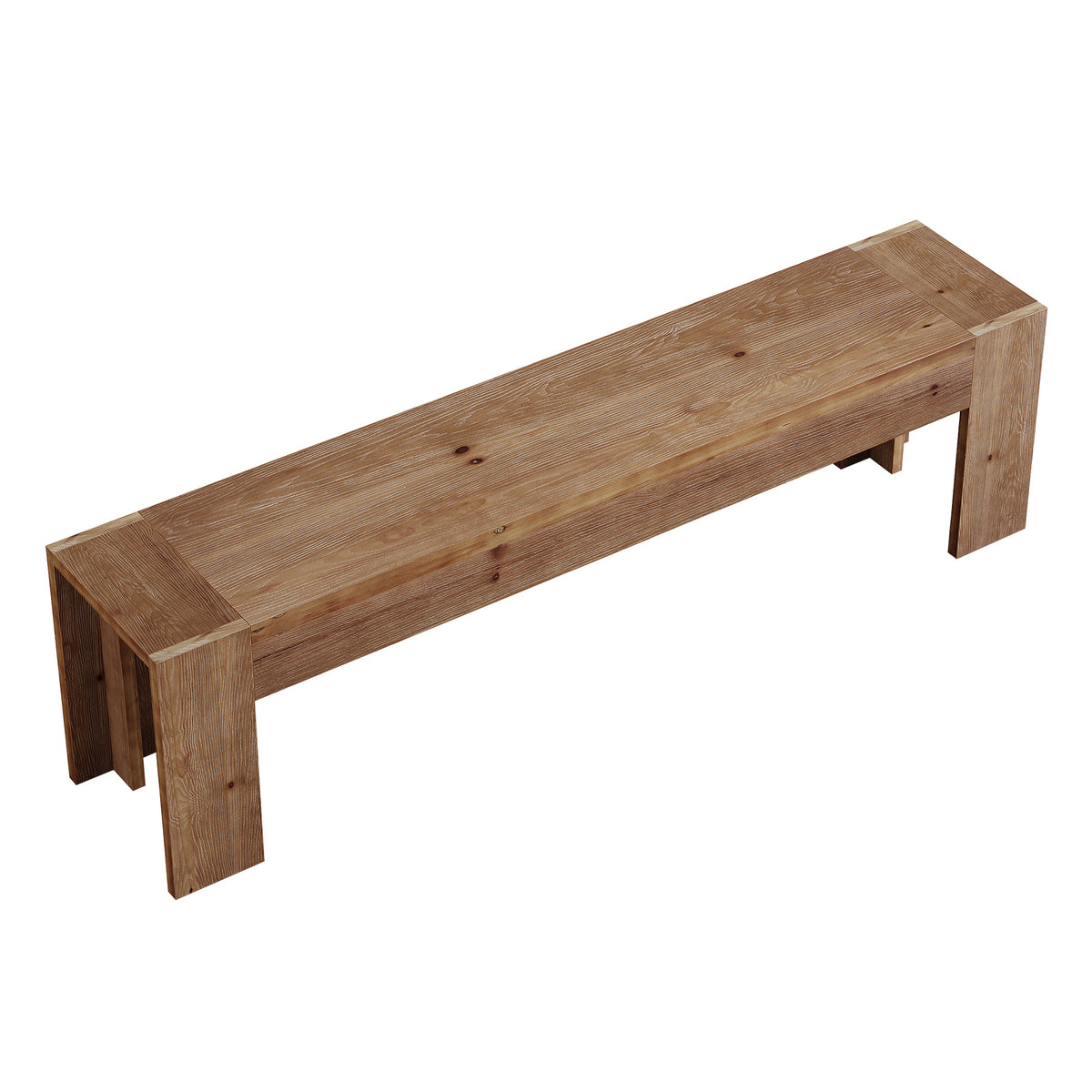 180cm TV Stand, Extra Long Solid Wood Farmhouse Entertainment Centre for Living Room