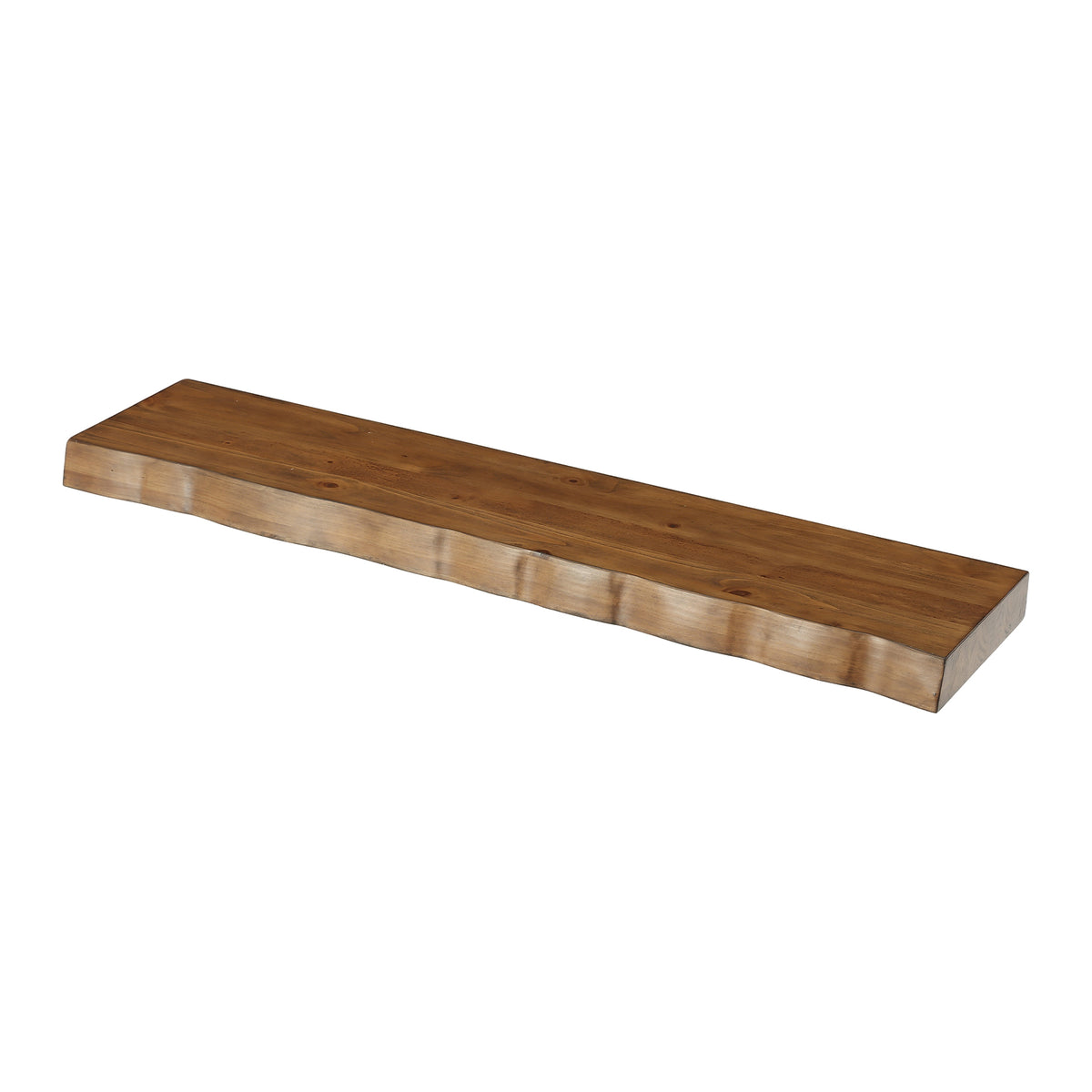 160cm Floating TV Stand, Solid Wood Wall-Mounted Media Console with Storage for 65-inch TVs