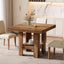 31.5" Dining Table, Square Kitchen Table with Shelf Storage for 4 Tribesigns