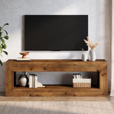 120cm TV Stand, Solid Wood Low Media Cabinet with Storage for Living Room Bedroom 3