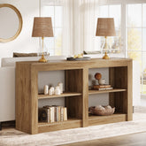 59.06" Farmhouse Console Table, Wooden Entryway Sofa Table for Living Room 3