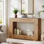 Farmhouse Console Table, 47" Wood Entryway Sofa Table with Storage