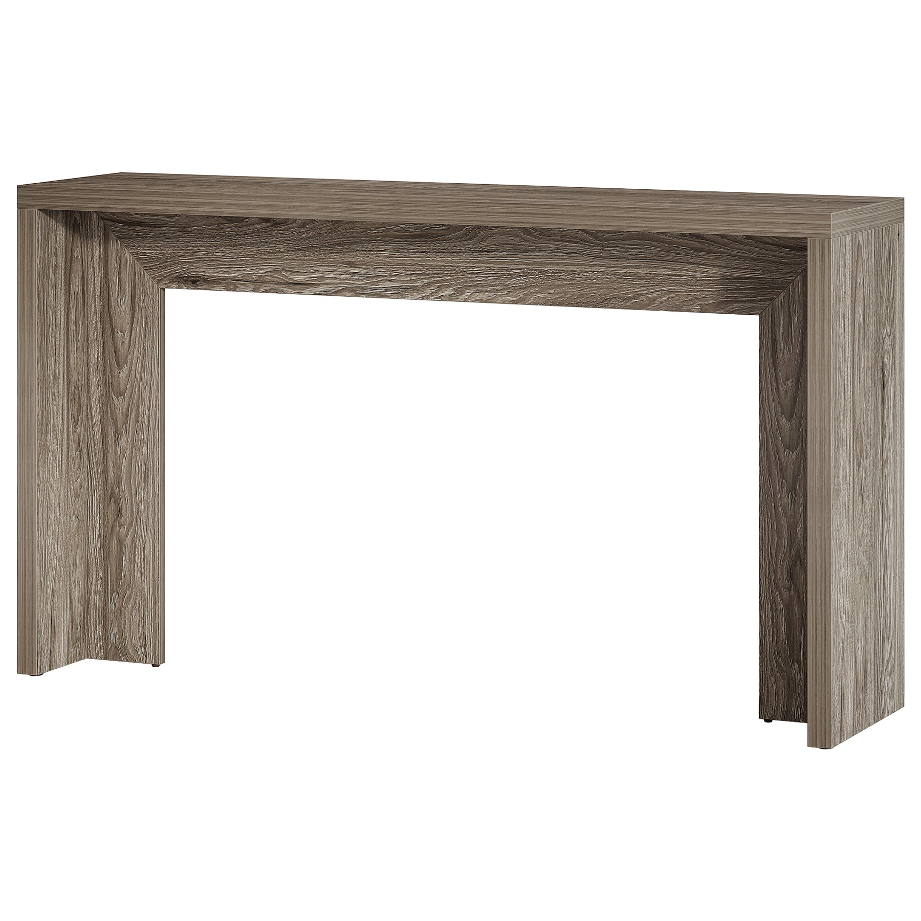 140cm Farmhouse Console Table with Storage, Narrow Wooden Entryway Sofa Table for Hallway, Foyer, or Living Room