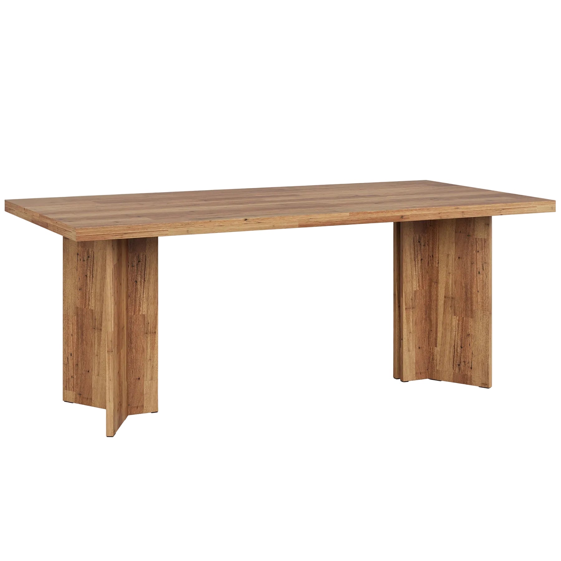 63" Farmhouse Dining Table, Kitchen Table with Large Tabletop for 4-6