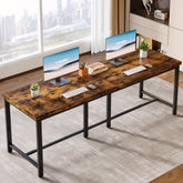 Tribesigns 200cm-long computer desk, office desk for two people 3