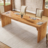 180 cm Tribesigns Dining Table, Modern Kitchen Table with Sturdy Base 3