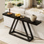 63" Console Table, Modern Sofa Table Entryway Table with Metal Frame Tribesigns