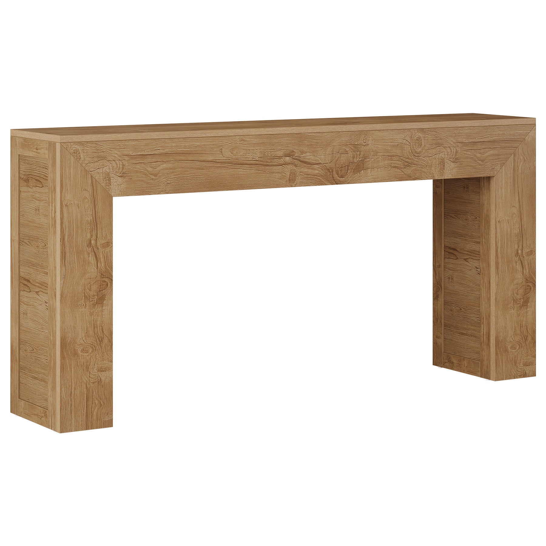 63" Console Table,Farmhouse Sofa Table Entry Table for Hallway