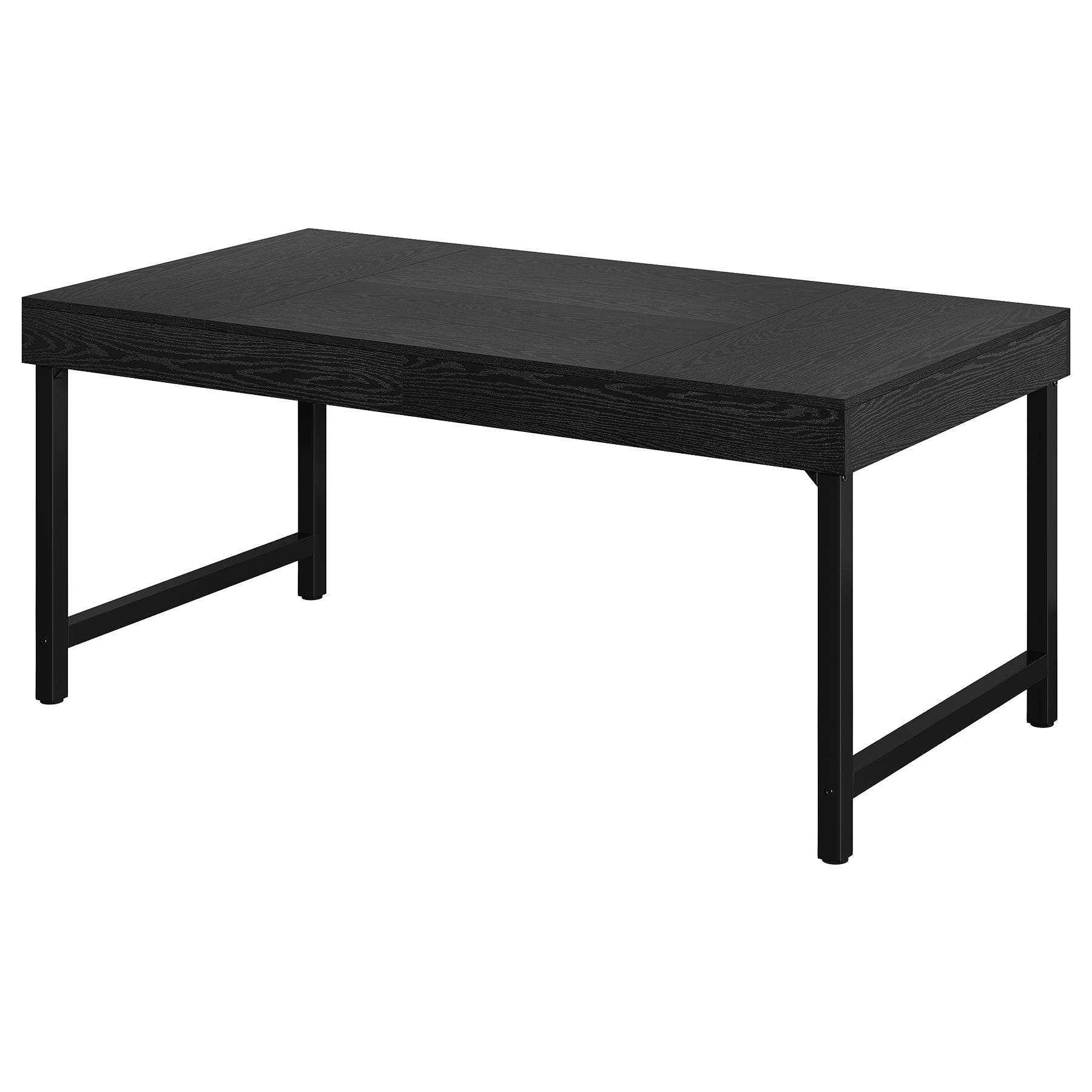 55" Black Executive Desk, Simple Computer Desk
