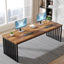 71" Home Office Computer Desk - Heavy Duty Metal Frame Workstation