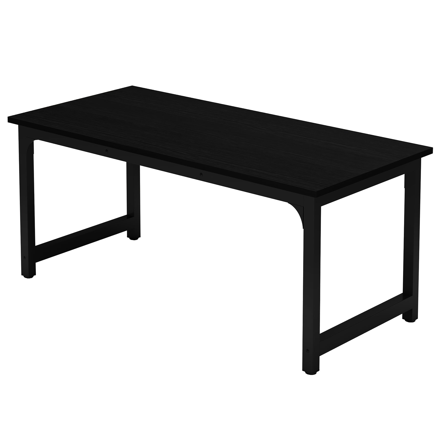 63" Large Office Desk, Industrial Writing Workstation