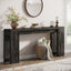 Tribesigns 63" Extra Long Console Table, Farmhouse Sofa Table Behind Couch