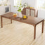 78" Rectangular Dining Table, Long Kitchen Table for 6-8 People