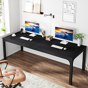 78.7" Rectangle Executive Desk,  Computer Desk 6FT Conference Table