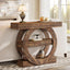 41.3" Console Table, 3-Tier Sofa Hallway Table with Storage Shelves