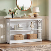 Sleek 3-Tier Console Table, 41.34-Inch Narrow Entryway Storage for Living Room 3