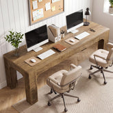 180cm Dining Table, Rustic Rectangular Table for 4-6 People 3