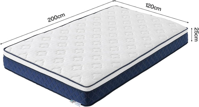 Tribesigns 9-zone pocket spring mattress with memory foam and a Lyocell cover
