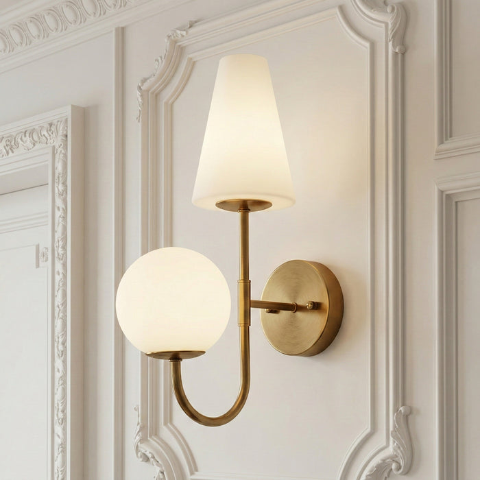 Tribesigns Wall lamp, indoor lighting fixtures with lampshades