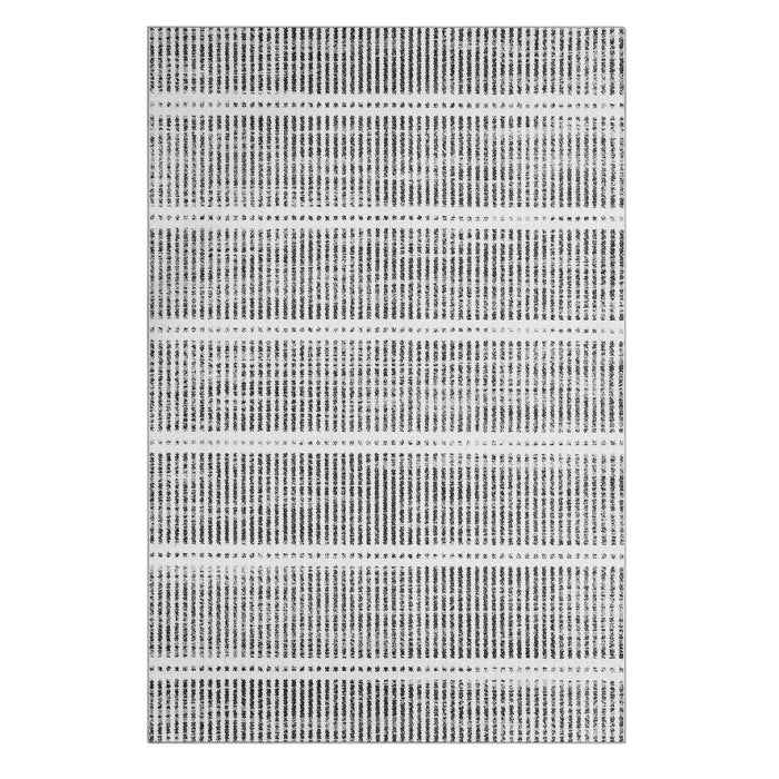 Tribesigns Ultra-Thin Washable Rugs 160 x 230/200 x 300 cm, Non-Slip Striped Country-Style Rugs for the Living Room and Bedroom, OEKO-TEX Certified