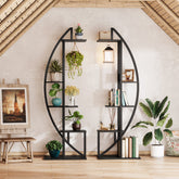 Curved Plant Stand Pack of 2, 5-Tier Flower Display Shelf Tribesigns 3