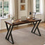 55" Heavy-Duty Computer Desk, Simple  Study Desk Writing Table