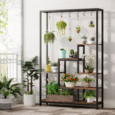 Plant Stand, 70.9" Plant Shelf Flower Bonsai Pots Display Rack Tribesigns 3