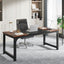 Modern Conference Table - Rectangular Meeting Desk for Computer Use#Size_70.9"