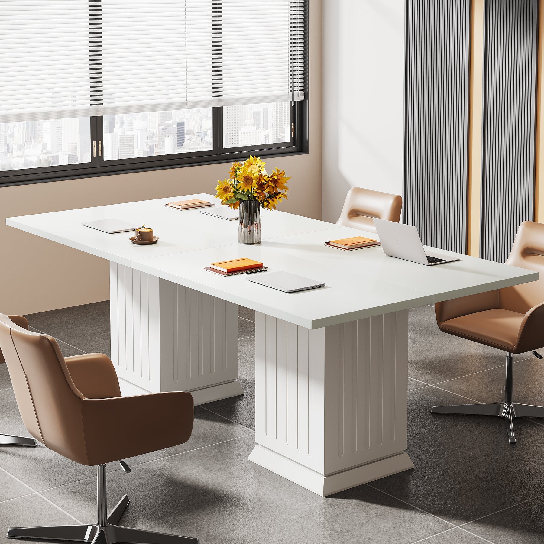 35" Square Conference Table, Small Meeting Table