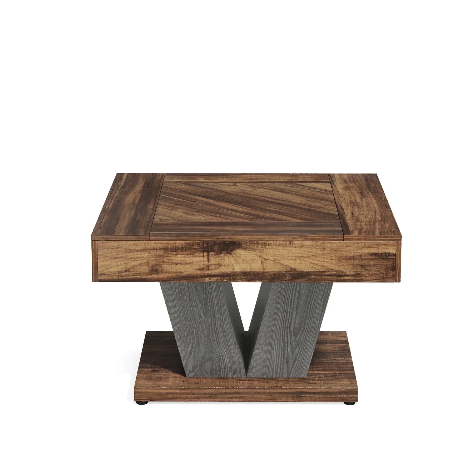 31.5" Wood Coffee Table,  Modern Center Table Cocktail Tea Table